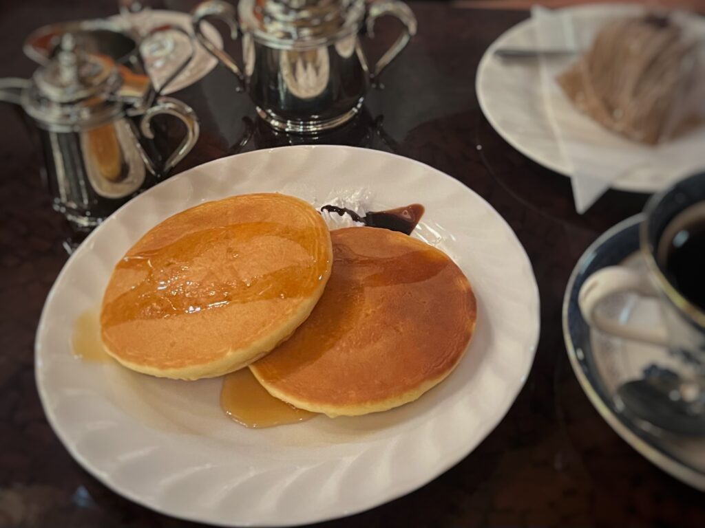喫茶店　ホットケーキ　レトロ喫茶　パンケーキ