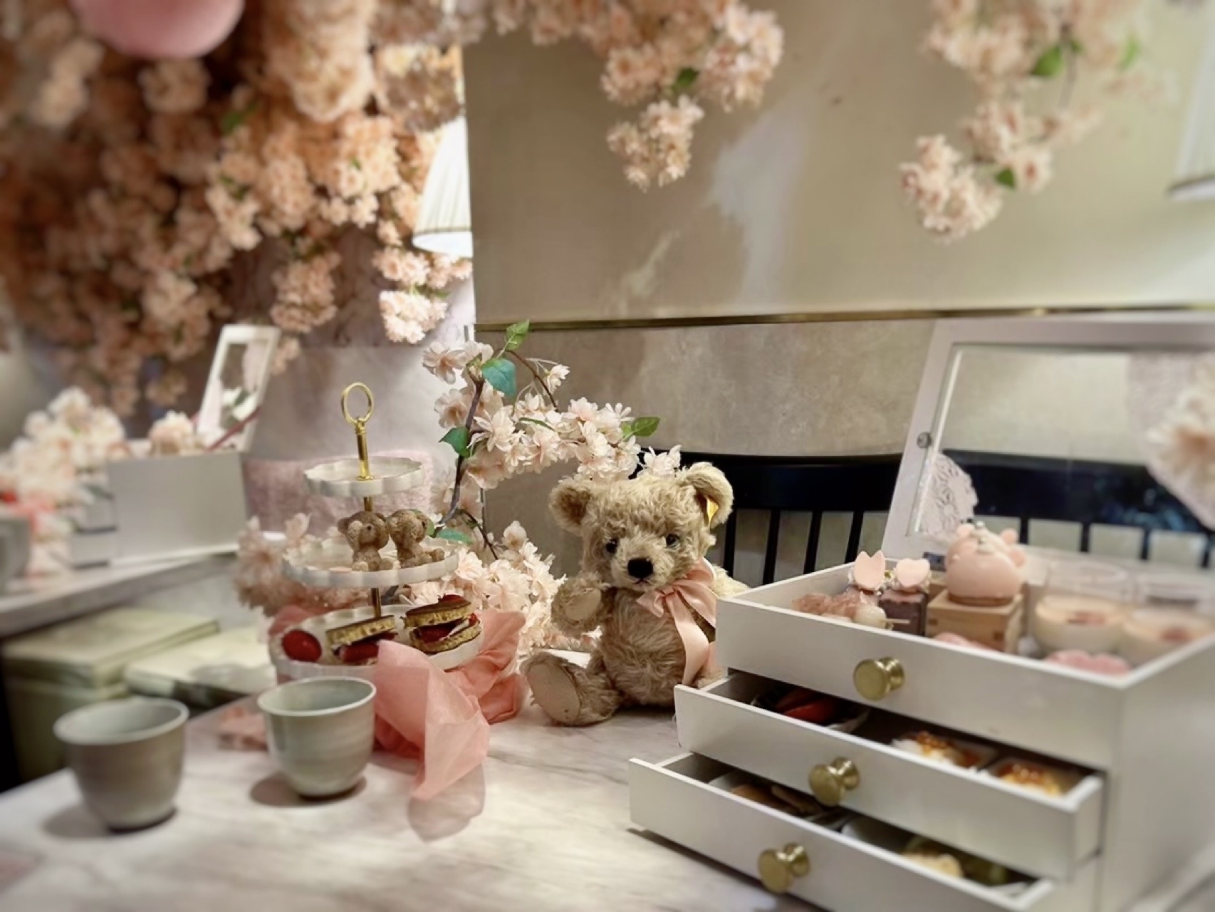 GingerGardenAOYAMA アフタヌーンティー テディ―ベア カフェ