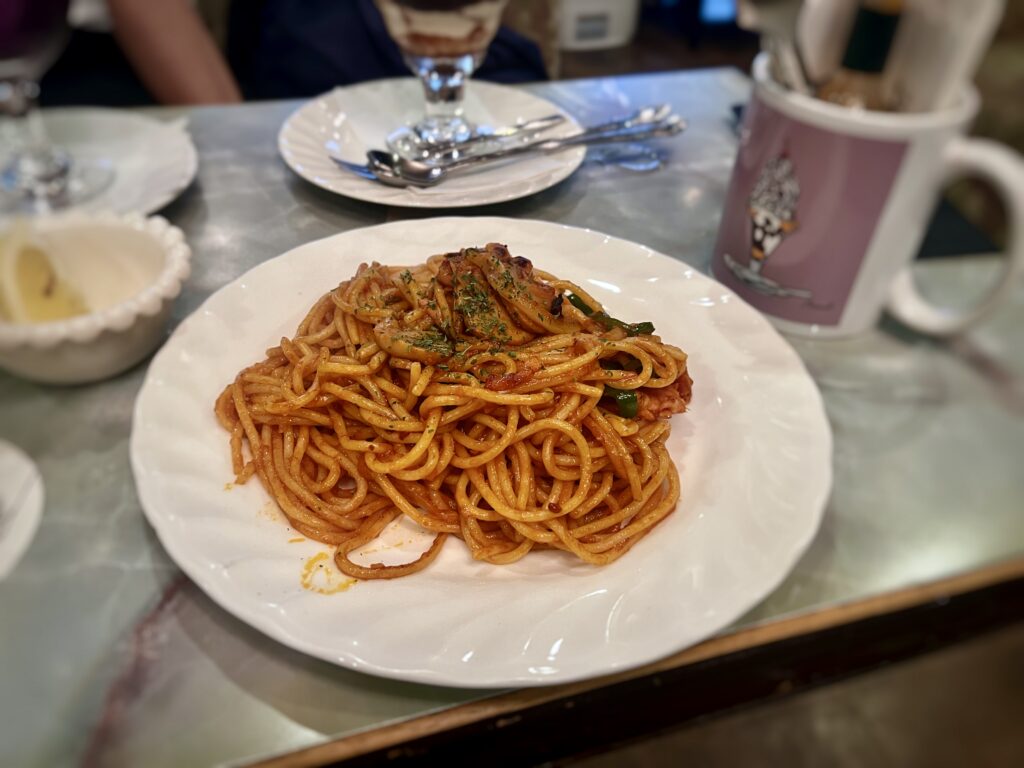 ナポリタン 喫茶王城